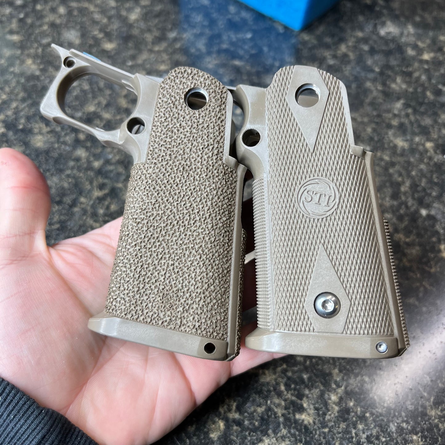 Staccato 2011 Gen1 grip stippling service