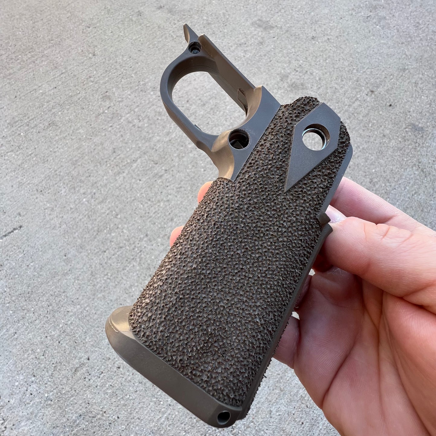 Staccato 2011 Gen1 grip stippling service