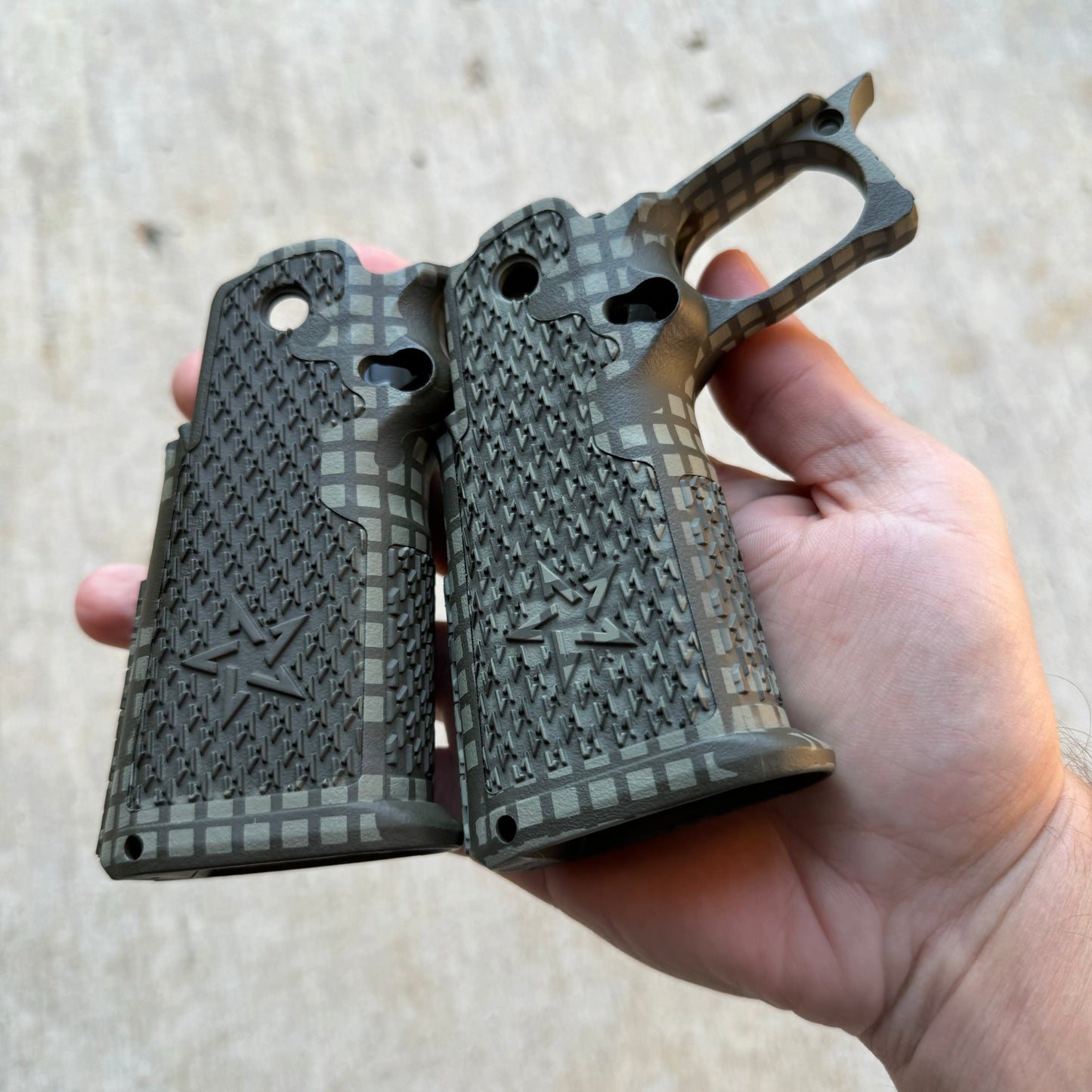 Complete Gen2 Staccato grip + stippling package