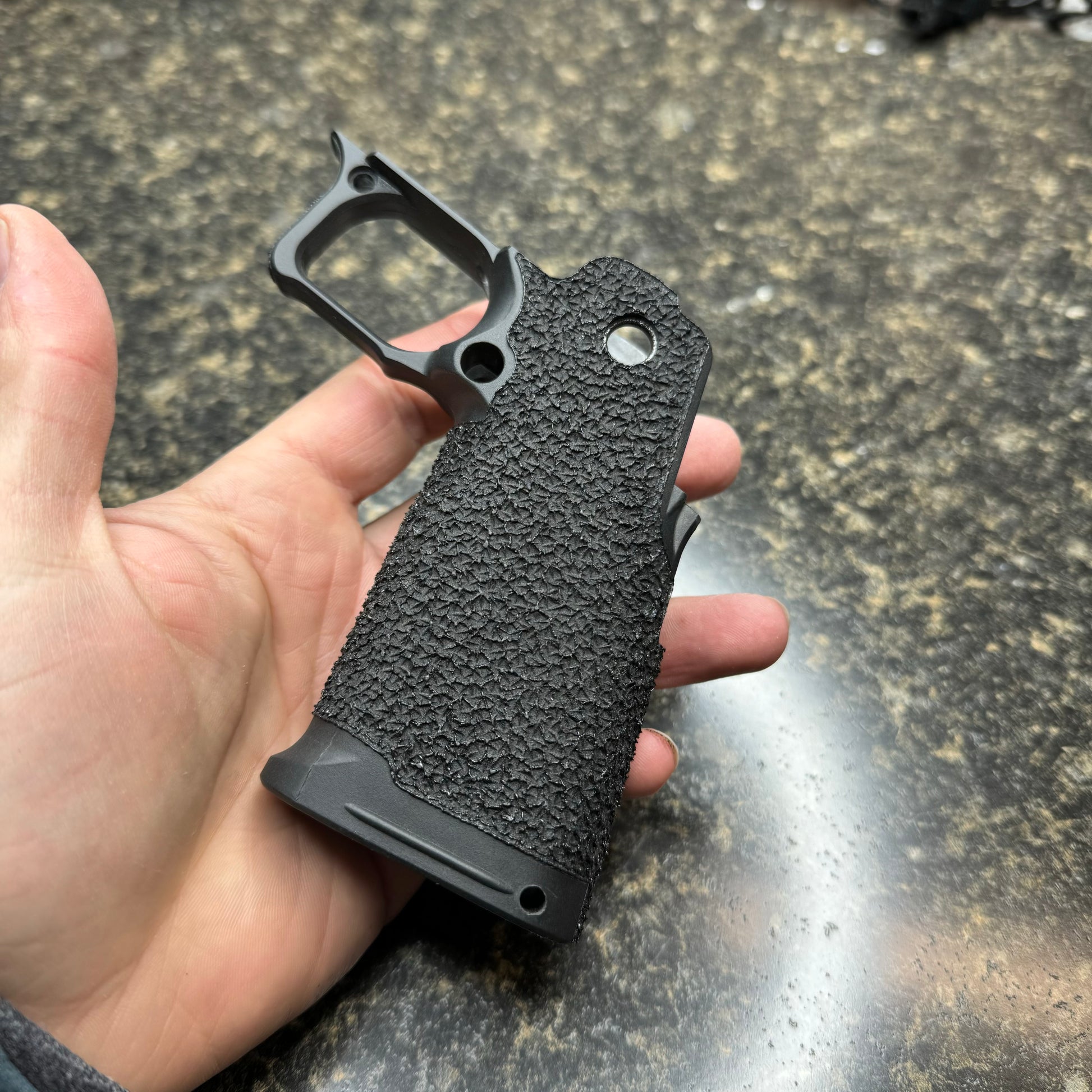 Springfield Armory Prodigy (1911 DS) grip package – Elusive Texture