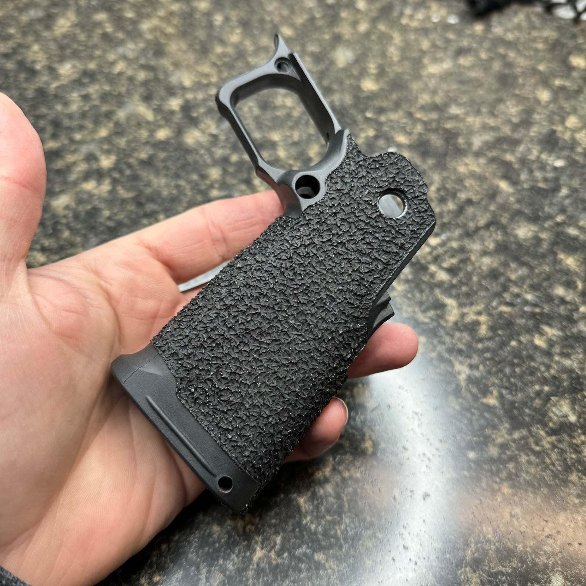 Springfield Armory Prodigy (1911 DS) grip package – Elusive Texture