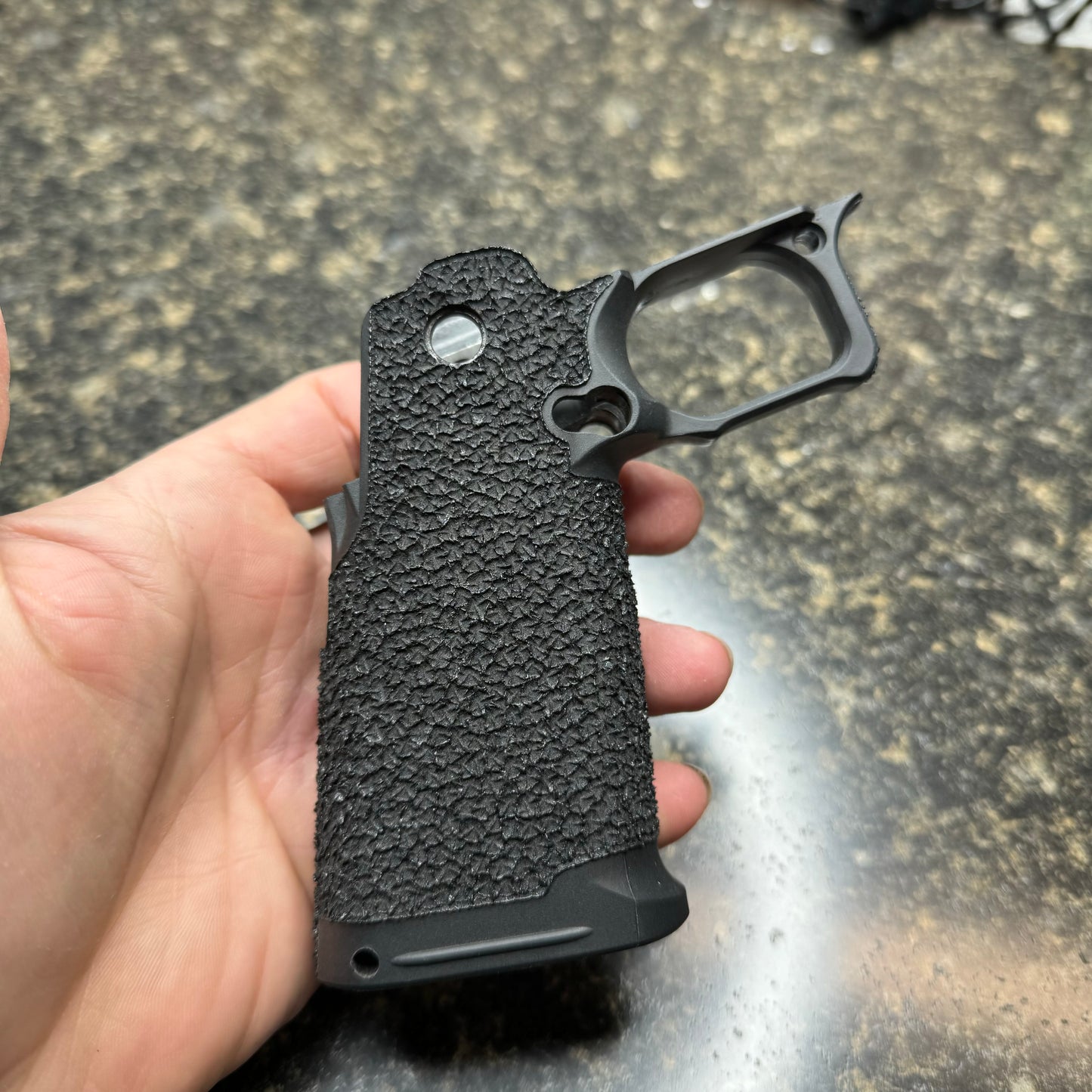 Springfield Armory Prodigy (1911 DS) grip package – Elusive Texture