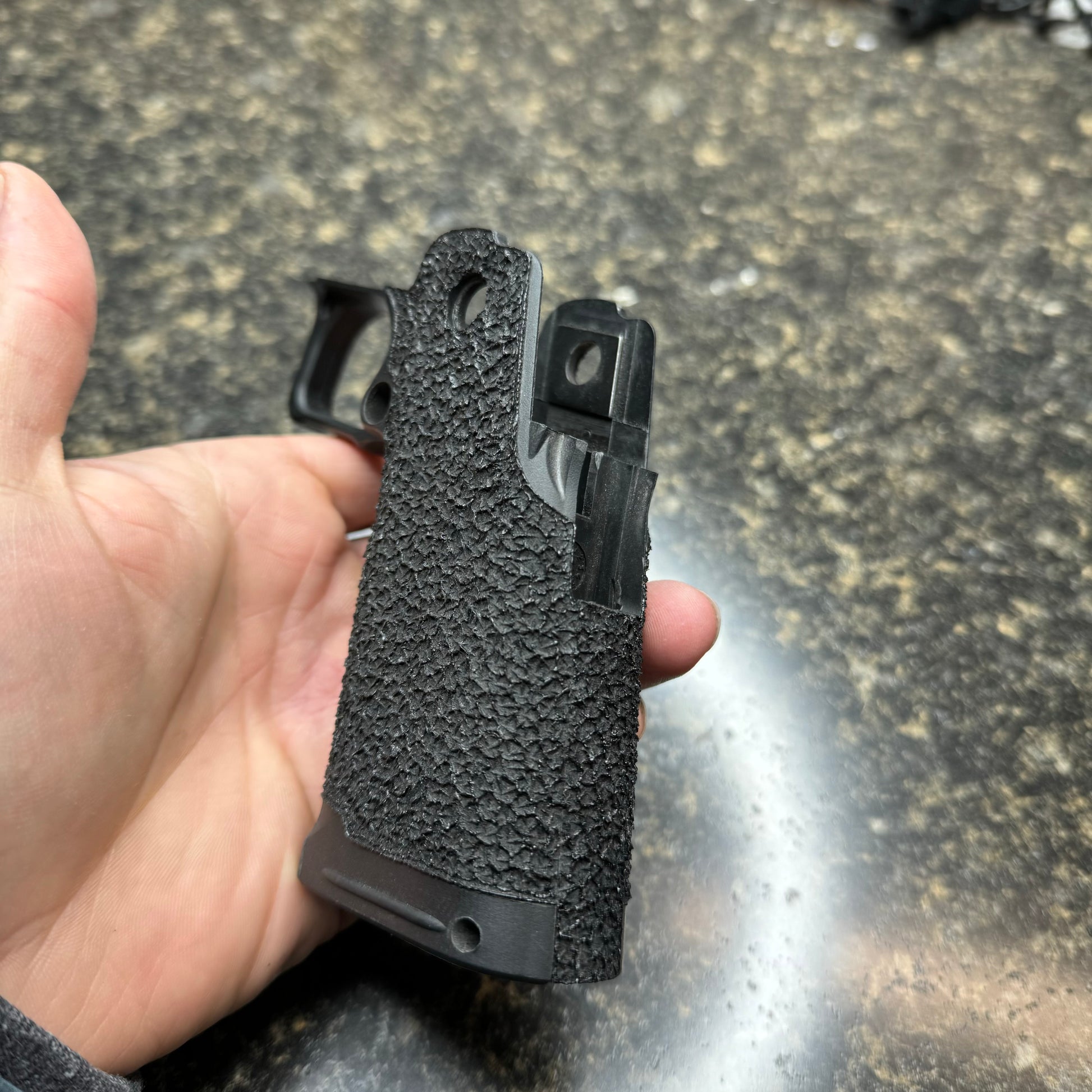 Springfield Armory Prodigy (1911 DS) grip package – Elusive Texture