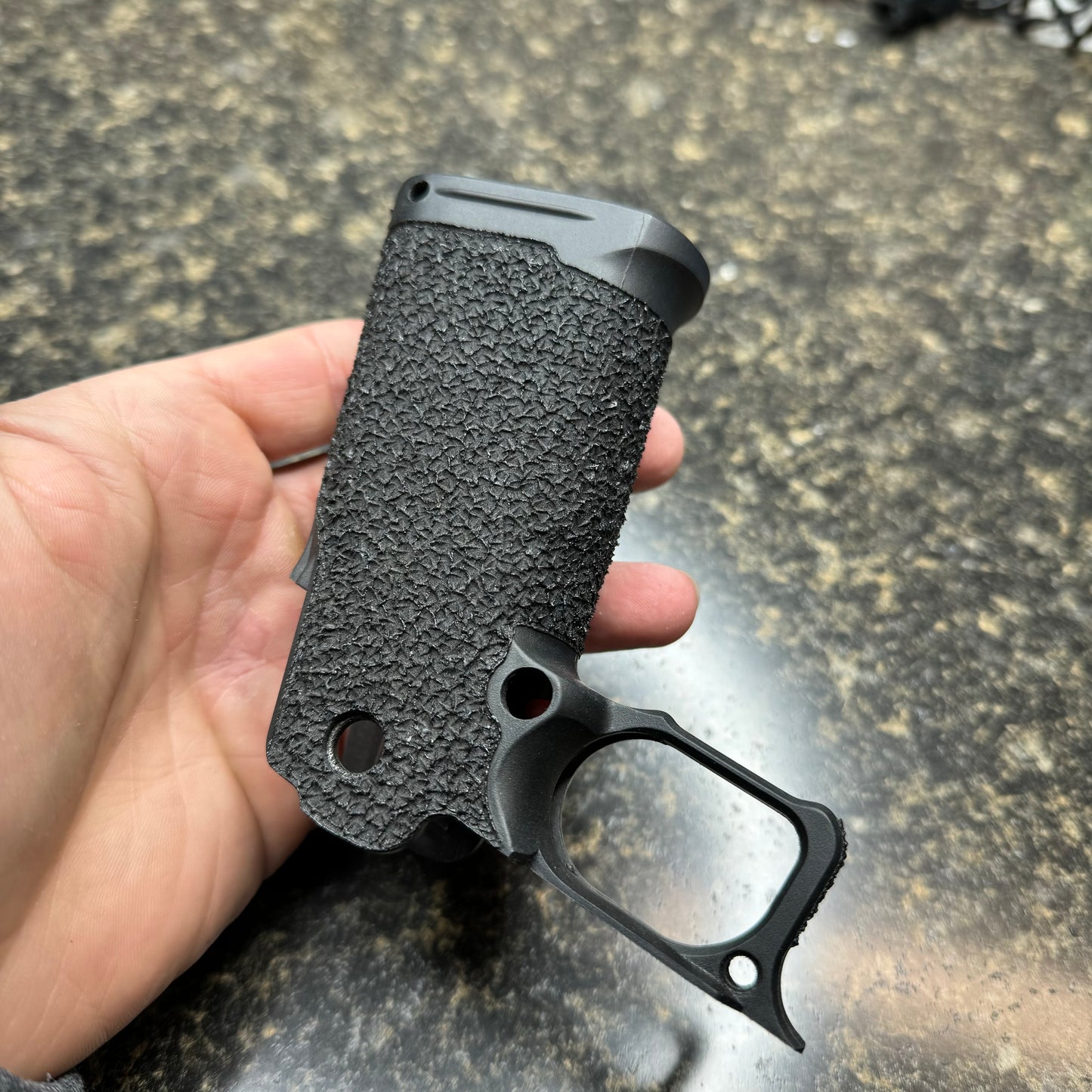 Springfield Armory Prodigy (1911 DS) grip package – Elusive Texture