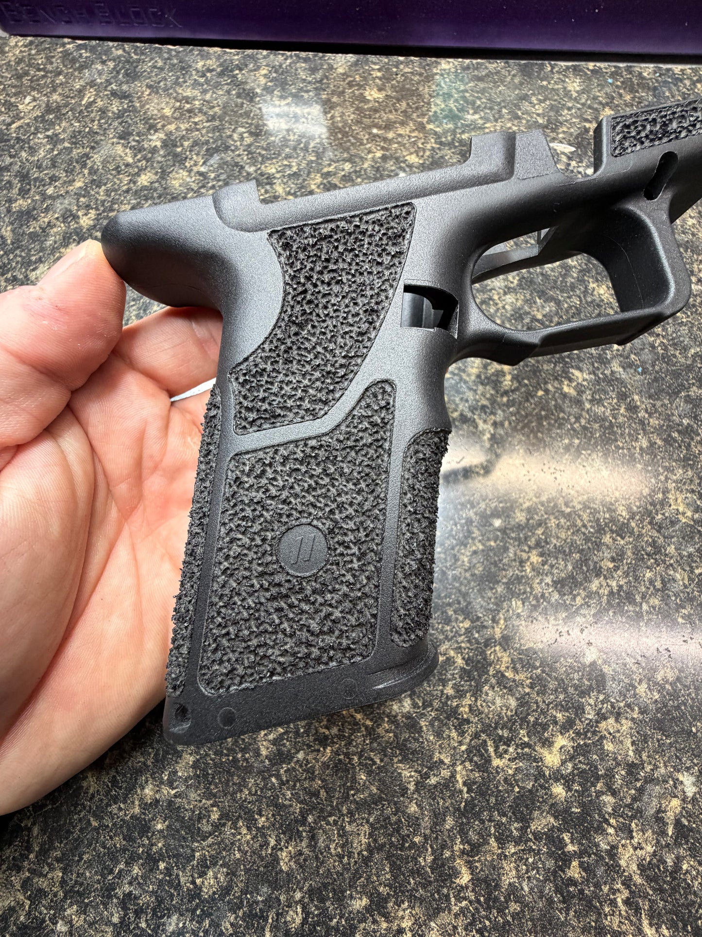 ZEV grip module stippling service