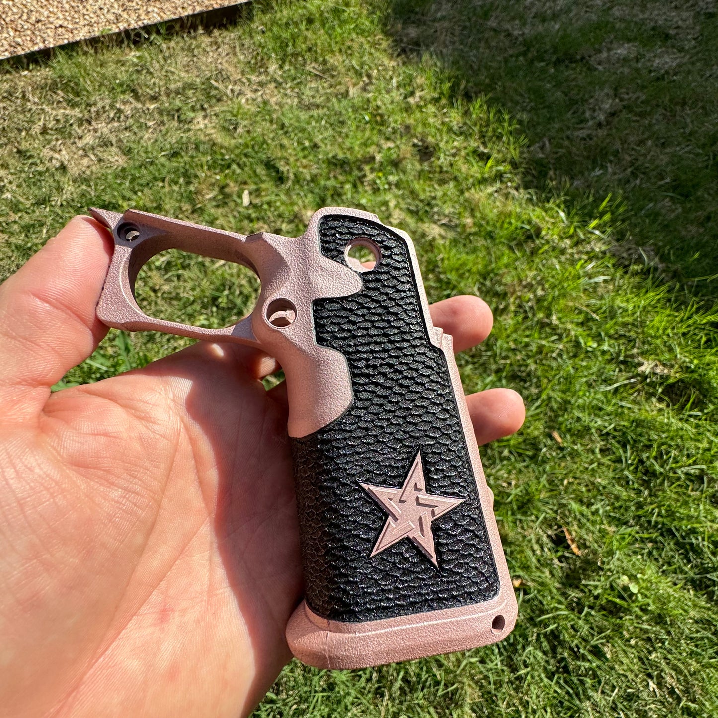 Staccato double stack grip Cerakote service