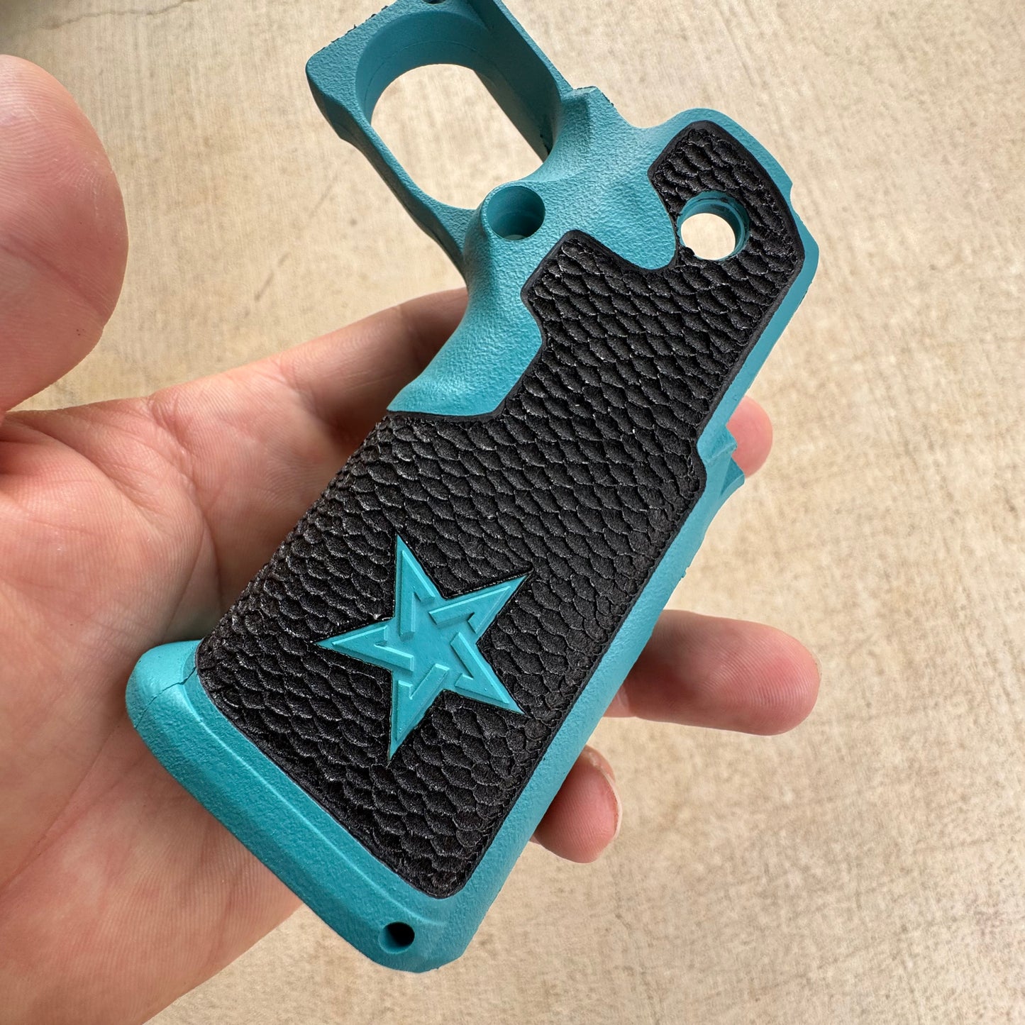 Staccato double stack grip Cerakote service