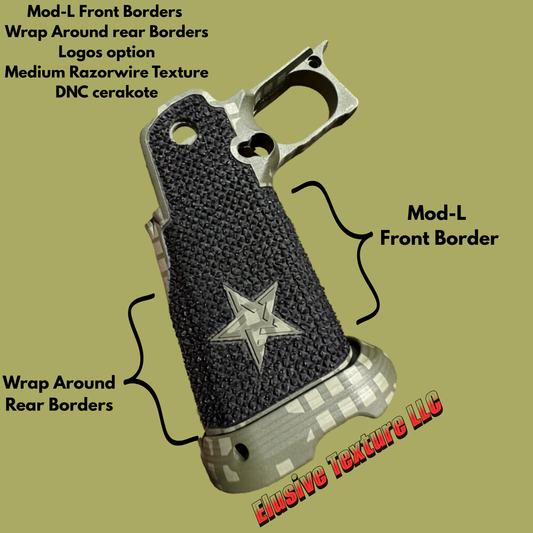 Staccato Gen2 Grip stippling service